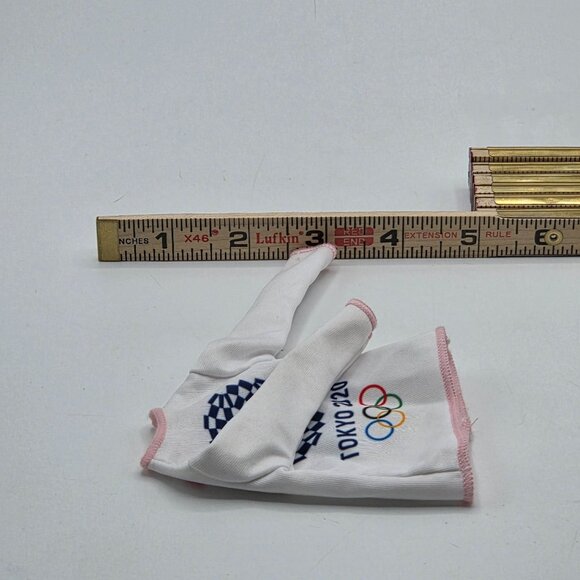 Barbie Tokyo 2020 Olympic Games Commemorative White & Pink Doll Jacket - Picture 5 of 5